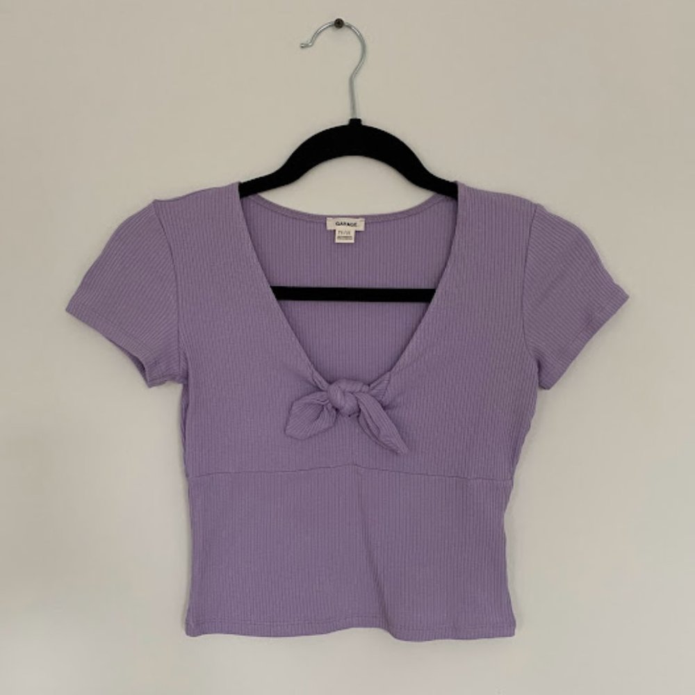 2/$20❤️ | Garage Purple Crop Top